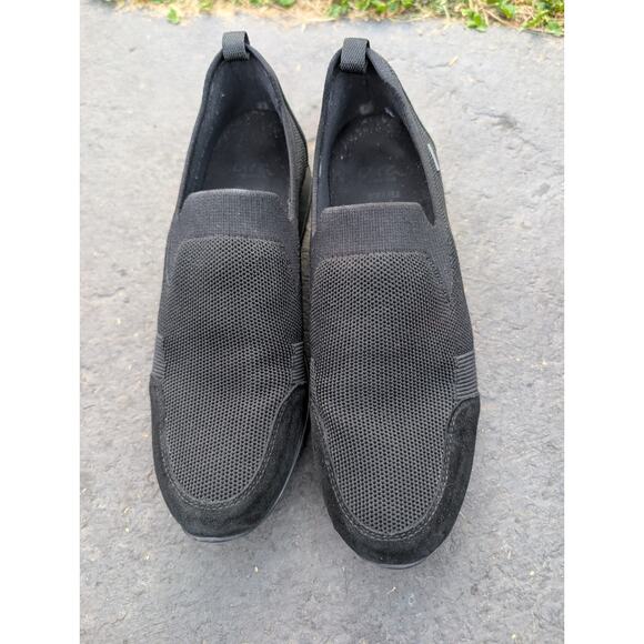 Ara Lilith Women's GORE-TEX Slip-On Sneaker Sz 9 Black 01 Fusion 4 Hydro Woven - Picture 3 of 7